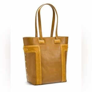 Hammitt Otis Tote Leather Shoulder Bag Golden Valley